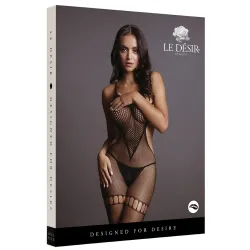 Le Désir Combi sexy Net High Neck Noir